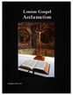 Lenten Gospel Acclamation Unison choral sheet music cover